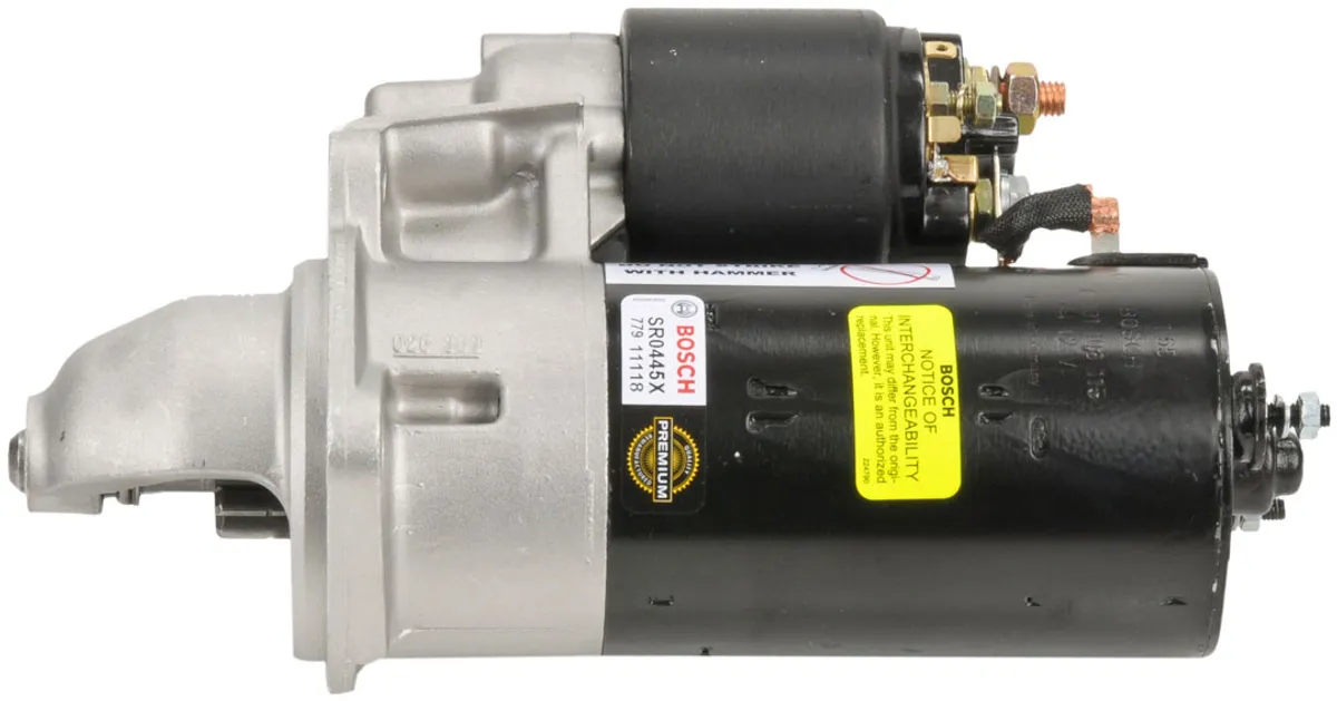 Bosch Remanufactured Starter Motor - 12412354709